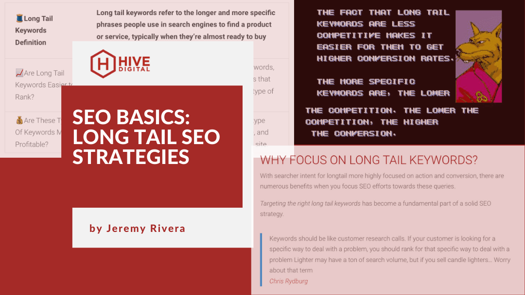 long tail seo strategy