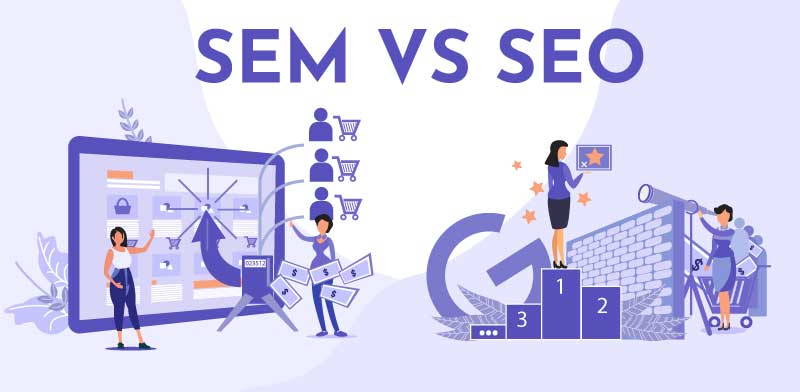 seo and sem marketing
